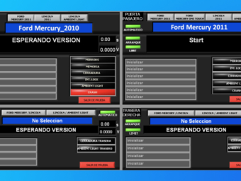Banco de Pruebas con puertas